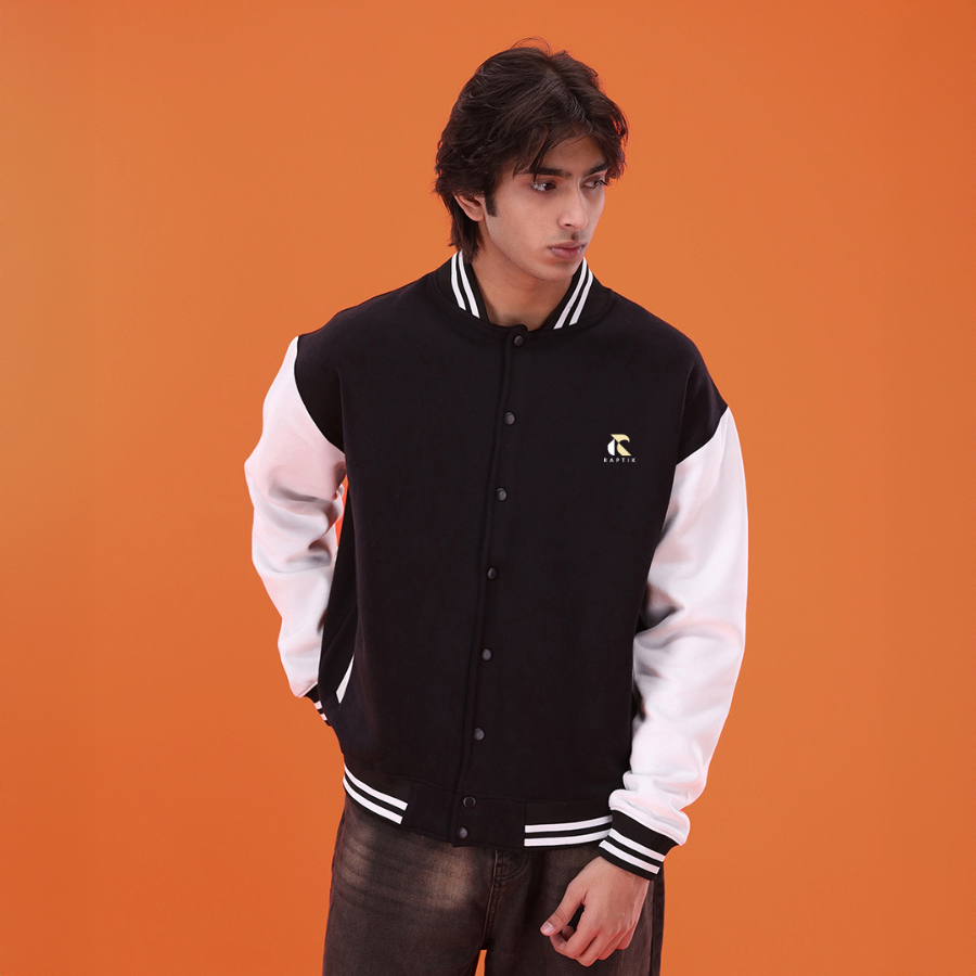 Fleece Varsity Jacket